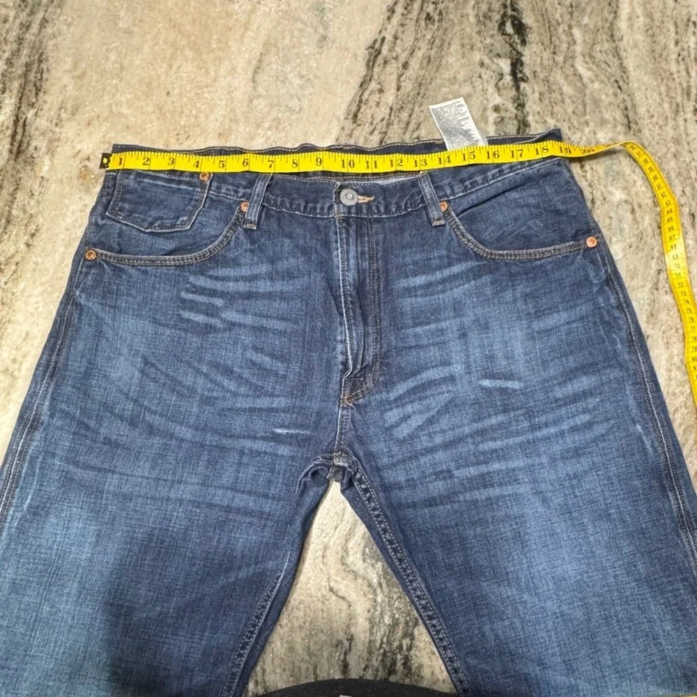 Levi's 514 Straight Fit Jeans Mens 40x31 Stretch Denim Blue Medium Wash